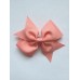 "Dolly" bow clip - Coral